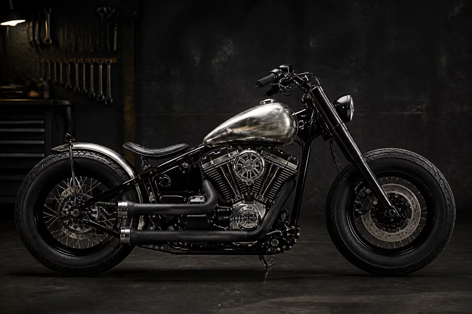 Kustom Motor Bobber Indonesia