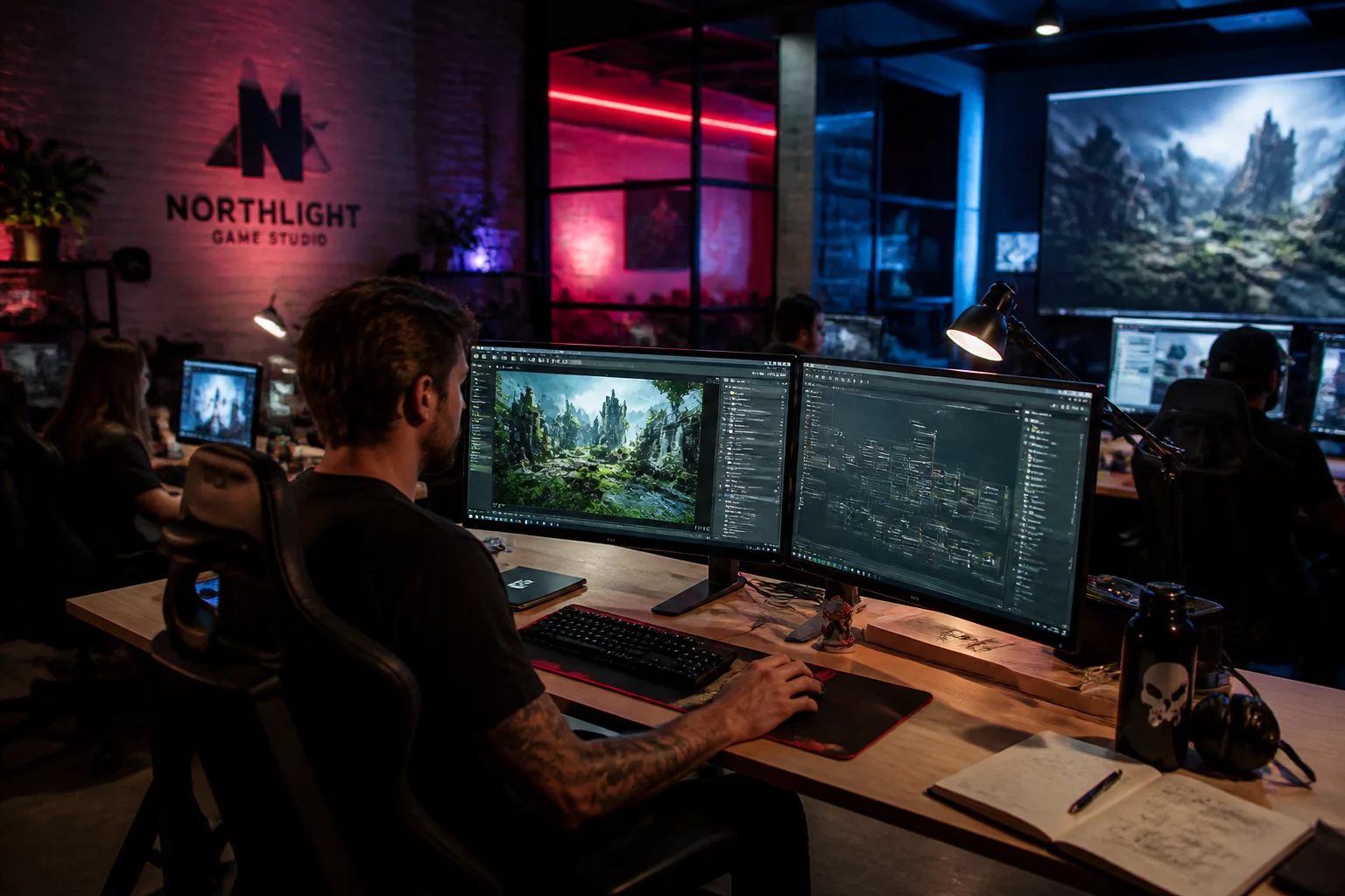 Pengembangan game independen di studio kreatif Indonesia